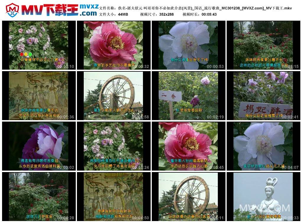 佚名-屠夫状元 叫哥哥你不必如此介意(风景)_国语_流行歌曲_MC301238